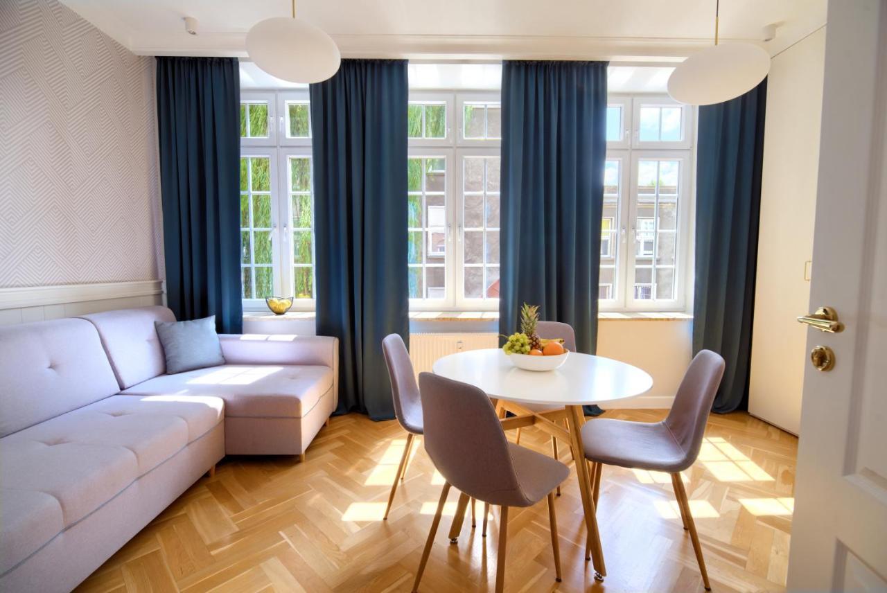 Ferienwohnung Apartament Attyka Old Town Danzig Exterior foto