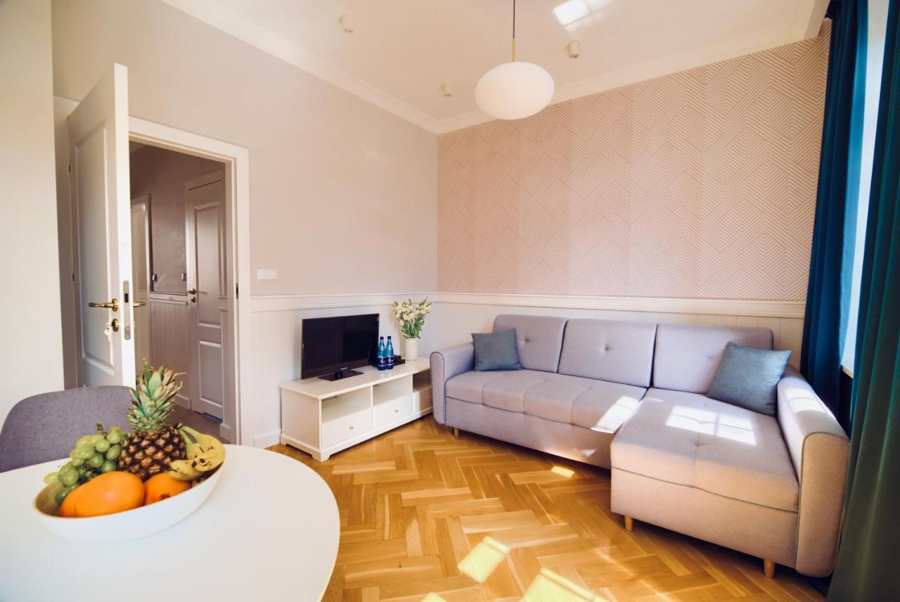Ferienwohnung Apartament Attyka Old Town Danzig Exterior foto