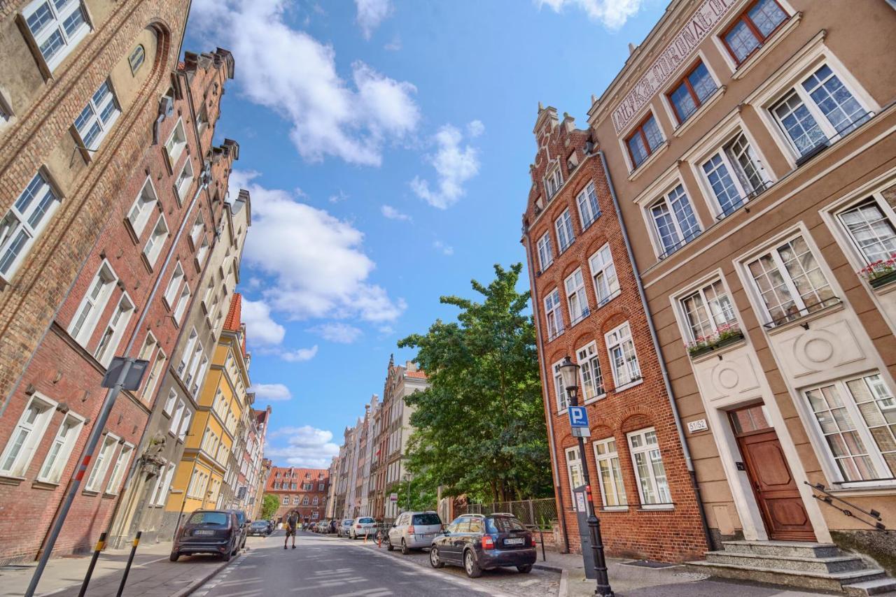 Ferienwohnung Apartament Attyka Old Town Danzig Exterior foto